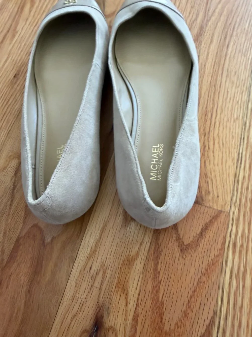 Michael Kors ballet flats NEW size 8.5 flats Bisque